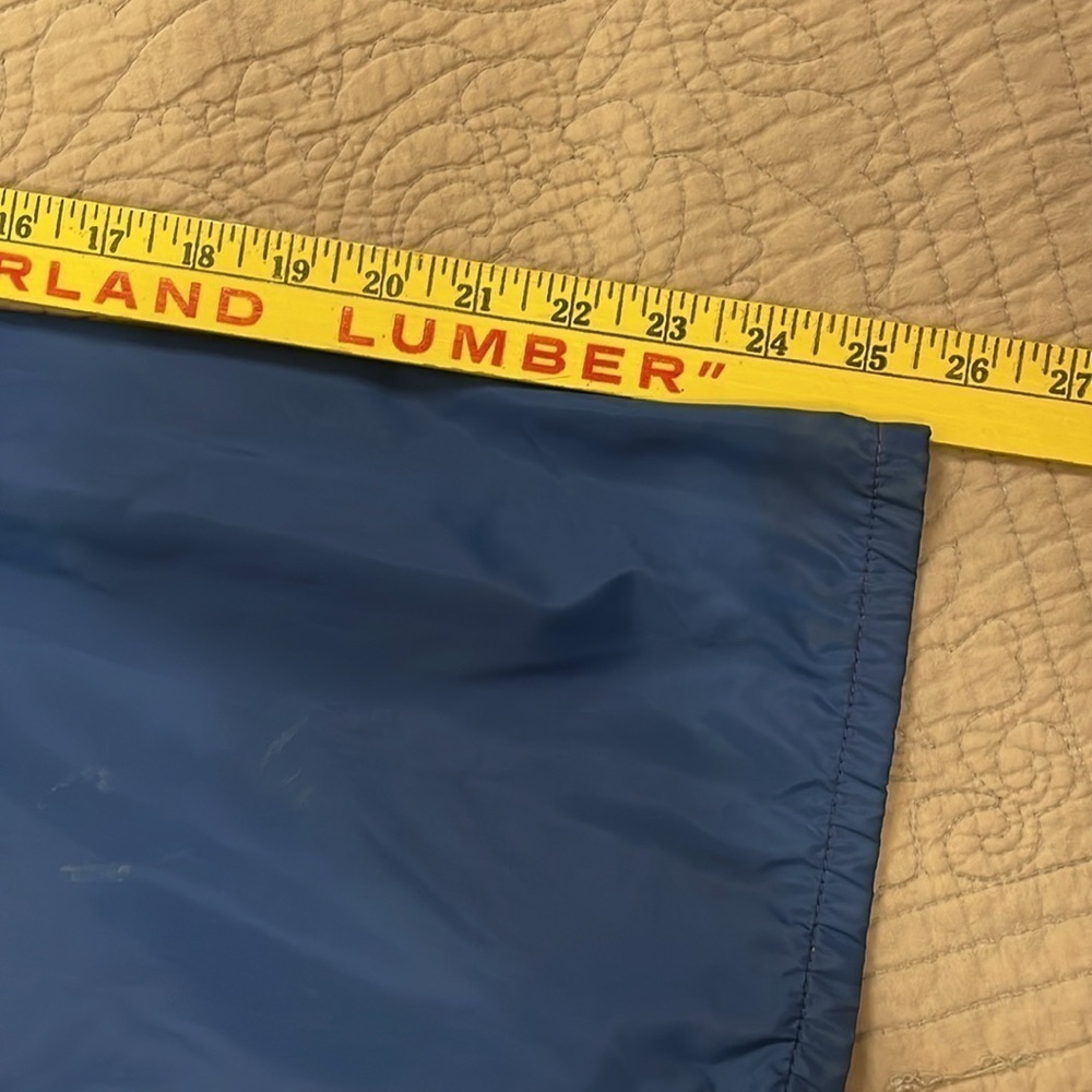 Vintage Weather Tamer Made in the USA 🇺🇸 Men’s Blue Rain Jacket Size 48/28W - Picture 10 of 10
